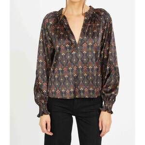 NEW CABALLERO vickie top in giraffe bouquet